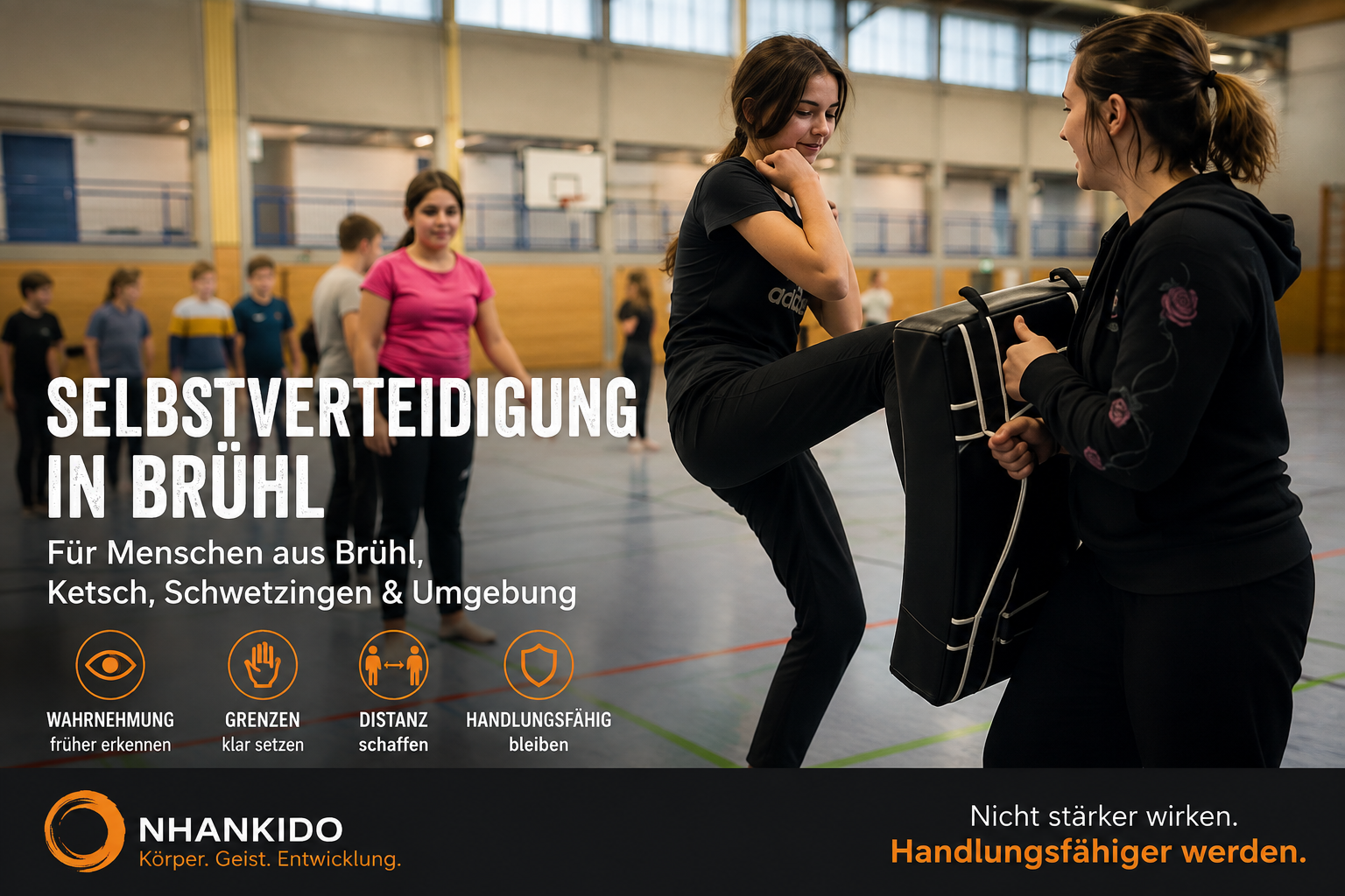Nhankido Selbstverteidigung in Brühl – praktisches Partnertraining