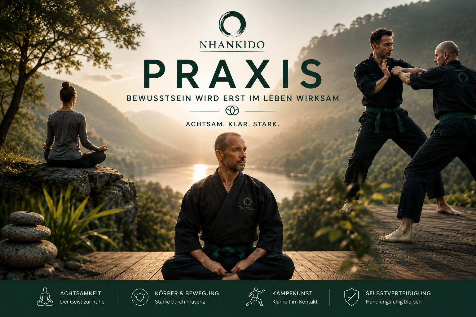Nhankido Praxis – Bewusstsein durch Achtsamkeit, Bewegung und Körper erfahren